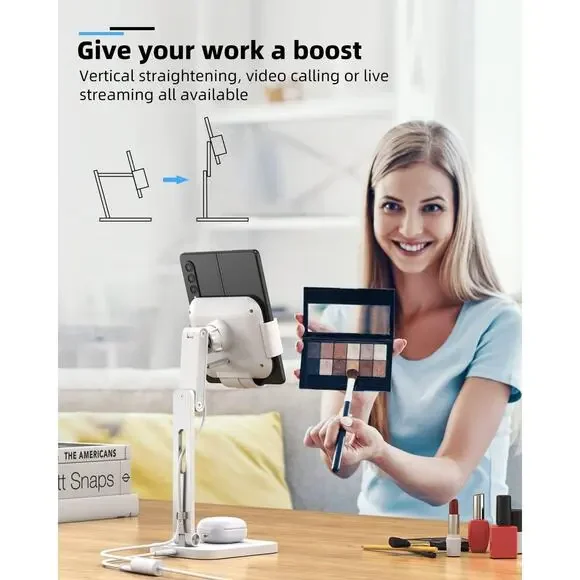 Wireless Charger Stand for Z Fold 7/6/5/4/3, Aluminium Alloy Charging Station [3 - Picture 6 of 6